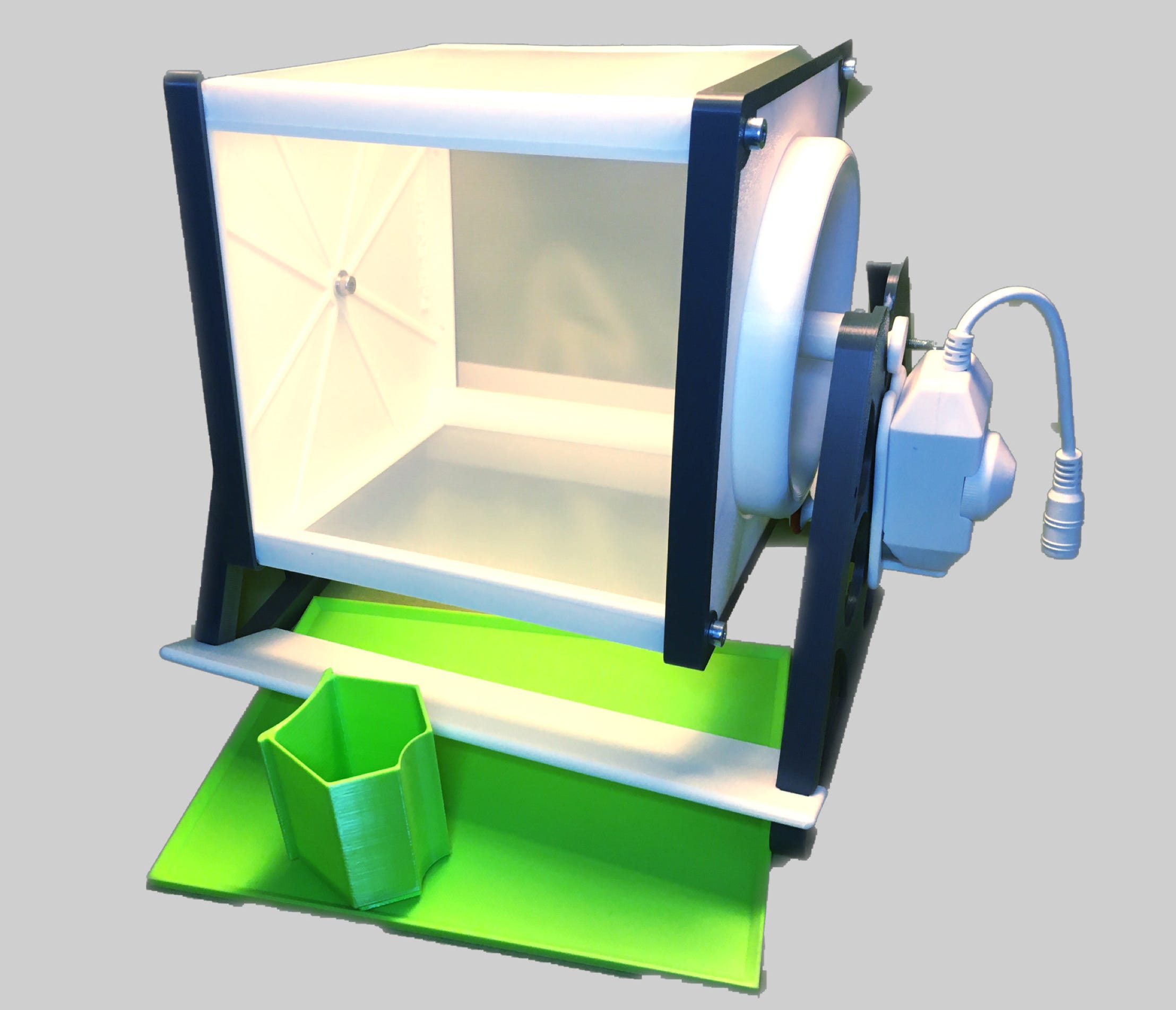 Pollen Extractor machine for dry extraction.